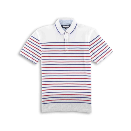 Men's Stripe Polo Shirt 