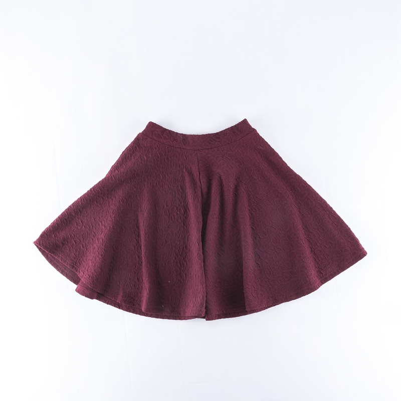girls' knitted skirt
