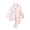 Fashion boutique stripe family and kids wholesale raglan christmas pajamas 100% cotton kids pyjamas